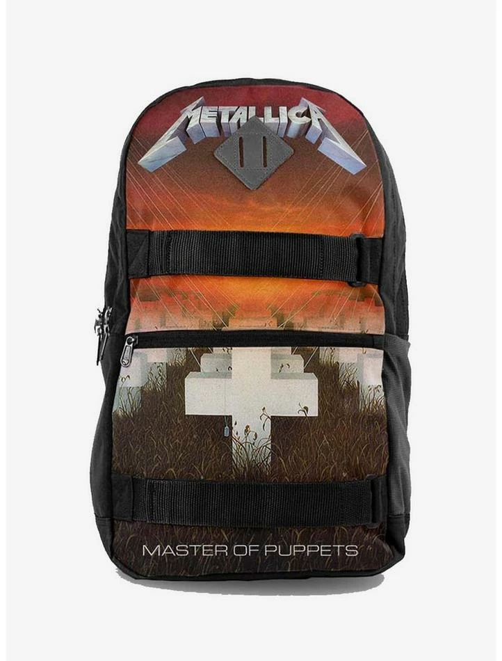 New ✔️ Rocksax Metallica Master of Puppets Skateboard 🎒 Backpack ✔️ 3 New ✔️ Rocksax Metallica Master of Puppets Skateboard 🎒 Backpack ✔️