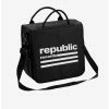 Hot Sale ⭐ Rocksax Republic Records Vinyl Record 🎒 Backpack ✔️