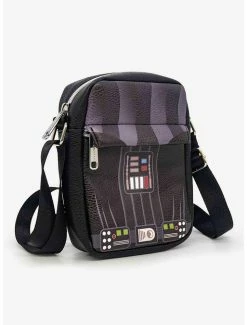 Budget 🤩 Star Wars Darth Vader Character Close-Up Vegan Leather Crossbody Bag ✔️ -Bags & Purses Shop Online 20212398 av1