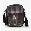 Budget 🤩 Star Wars Darth Vader Character Close-Up Vegan Leather Crossbody Bag ✔️ -Bags & Purses Shop Online 20212398 hi