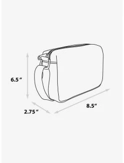 Best Sale ⌛ Disney Signature D Debossed Yellow Vegan Leather Crossbody Bag ✨ -Bags & Purses Shop Online 20212402 av3