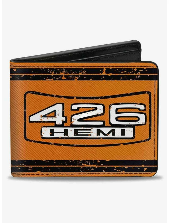 Cheapest ✔️ 426 Hemi Badge Stripes Weathered Bifold Wallet 💯 3 Cheapest ✔️ 426 Hemi Badge Stripes Weathered Bifold Wallet 💯