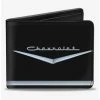 Coupon ✨ 1955 57 Chevrolet V Emblem Stripe Bifold Wallet 🌟 -Bags & Purses Shop Online 20214354 hi