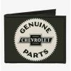 Best Sale ⭐ 1920 Genuine Chevrolet Parts Seal Canvas Bifold Wallet 🎉 -Bags & Purses Shop Online 20214392 hi