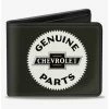 Outlet 🛒 1920 Genuine Chevrolet Parts Seal Bifold Wallet 👍 -Bags & Purses Shop Online 20214402 hi
