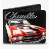 Best Sale ⌛ 1970 Chevrolet Chevelle Bifold Wallet 🎁 -Bags & Purses Shop Online 20214418 hi