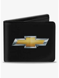New ⭐ Chevy Bowtie Logo CenteBifold Wallet 🎁