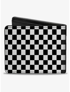 Brand new 🔔 Carroll Shelby 60 Years Shelby Since 1962 Checker Logo Bifold Wallet ✨ -Bags & Purses Shop Online 20214452 av1