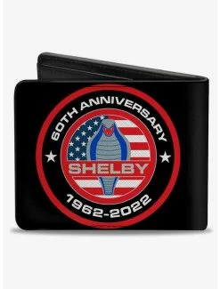 Top 10 🔥 Carroll Shelby 60th Anniversary Shelby Cobra Icon Bifold Wallet 🤩 -Bags & Purses Shop Online 20214456 av1