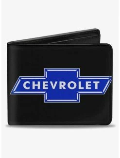 Outlet 💯 Chevy Bowtie Logo CenteBifold Wallet 🔔