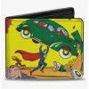 Outlet 😍 DC Comics Classic Action Comics Issue 1 Superman Lifting Car Cover Pose Bifold Wallet 🥰 -Bags & Purses Shop Online 20214462 hi