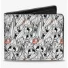 Outlet 🛒 Looney Tunes Bugs Bunny Expressions Stacked Bifold Wallet 🔔