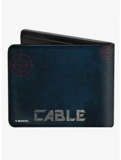 Best reviews of ❤️ Marvel X-Men Cable Laser Eye Cover Pose Targets Bifold Wallet 💯 -Bags & Purses Shop Online 20214512 av1