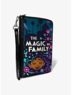 Wholesale 🔥 Disney Encanto Mirabel The Magic of Family Floral Collage Zip Around Wallet ✔️