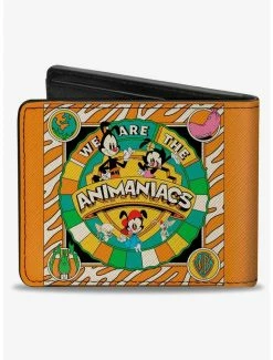Cheapest 👏 Animaniacs We are The Animaniacs Group Pose Bifold Wallet 👍 -Bags & Purses Shop Online 20214544 av1