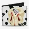 Best reviews of ⭐ Disney Cruella de Vil Cream Fur Pose Spots Bifold Wallet ❤️ -Bags & Purses Shop Online 20214547 hi