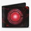 Deals 🤩 DC Comics Cyborg C Icon Text Abstract Bifold Wallet 😉 -Bags & Purses Shop Online 20214556 hi