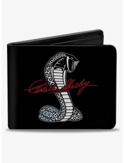 Best deal 😀 Carroll Shelby Script Cobra Split Bifold Wallet 🎉