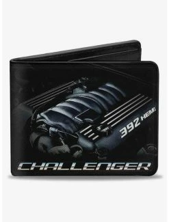 Best deal ❤️ Challenger Bold 392 Hemi Engine Bifold Wallet 🤩