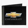Coupon 😉 Chevy Bowtie Chevrolet Canvas Bifold Wallet ❤️ -Bags & Purses Shop Online 20214594 hi