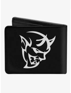 Best Sale 😉 Dodge Demon Icon Bifold Wallet 🛒 -Bags & Purses Shop Online 20214598 av1