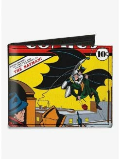 Best deal 🔔 DC Comics Classic Detective Comics Issue 27 First Batman Cover Pose Canvas Bifold Wallet 💯
