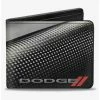 Cheapest ⭐ Dodge Rhombus Carbon Fiber Bifold Wallet 😍