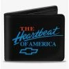 Hot Sale 🔥 Chevy Bowtie The Heartbeat of America Bifold Wallet 🛒 -Bags & Purses Shop Online 20214616 hi