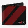 Discount 🤩 Dodge Rhombus Stripe Demon Hellcat Icon Bifold Wallet 🔔 -Bags & Purses Shop Online 20214620 hi