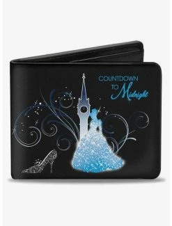 Brand new 🌟 Disney Cinderella Countdown to Midnight Pumpkin Coach Bifold Wallet 🎁