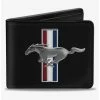 Cheapest ⌛ Ford Mustang Bars Logo CenteBifold Wallet 😀 -Bags & Purses Shop Online 20214648 hi