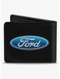 Flash Sale 💯 Ford Oval Logo CenteBifold Wallet 😉 -Bags & Purses Shop Online 20214664 av1