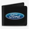 Flash Sale 💯 Ford Oval Logo CenteBifold Wallet 😉 -Bags & Purses Shop Online 20214664 hi