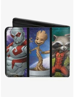 Best Sale 💯 Marvel Guardians of The Galaxy 5 Character Pose Panels Bifold Wallet 🤩 -Bags & Purses Shop Online 20214712 av1