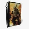 Best reviews of 👍 Star Wars The Book of Boba Fett Vivid Action Pose Zip Around Wallet ❤️