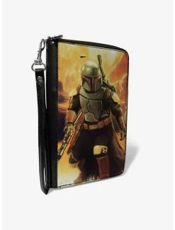 Best reviews of 👍 Star Wars The Book of Boba Fett Vivid Action Pose Zip Around Wallet ❤️
