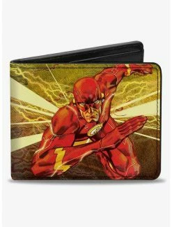 Top 10 ✔️ DC Comics The Flash Rebirth Running Action Pose Rays Bifold Wallet ✨