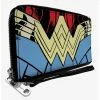 Budget 🧨 DC Comics Wonder 👩 Woman 1984 WW Belt Logo Close Up Zip Around Wallet ⌛ -Bags & Purses Shop Online 20214816 hi