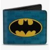 Wholesale 😀 DC Comics Batman Signal Bat Monogram Distressed Bifold Wallet 🌟 -Bags & Purses Shop Online 20214820 hi