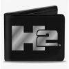 Best deal 🛒 H2 Logo CenteBifold Wallet 🎁