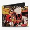 Coupon 🥰 Marvel Deadpool Kills Deadpool 2 Cover Dynamite Chimichanga Bifold Wallet ⭐ -Bags & Purses Shop Online 20214942 hi