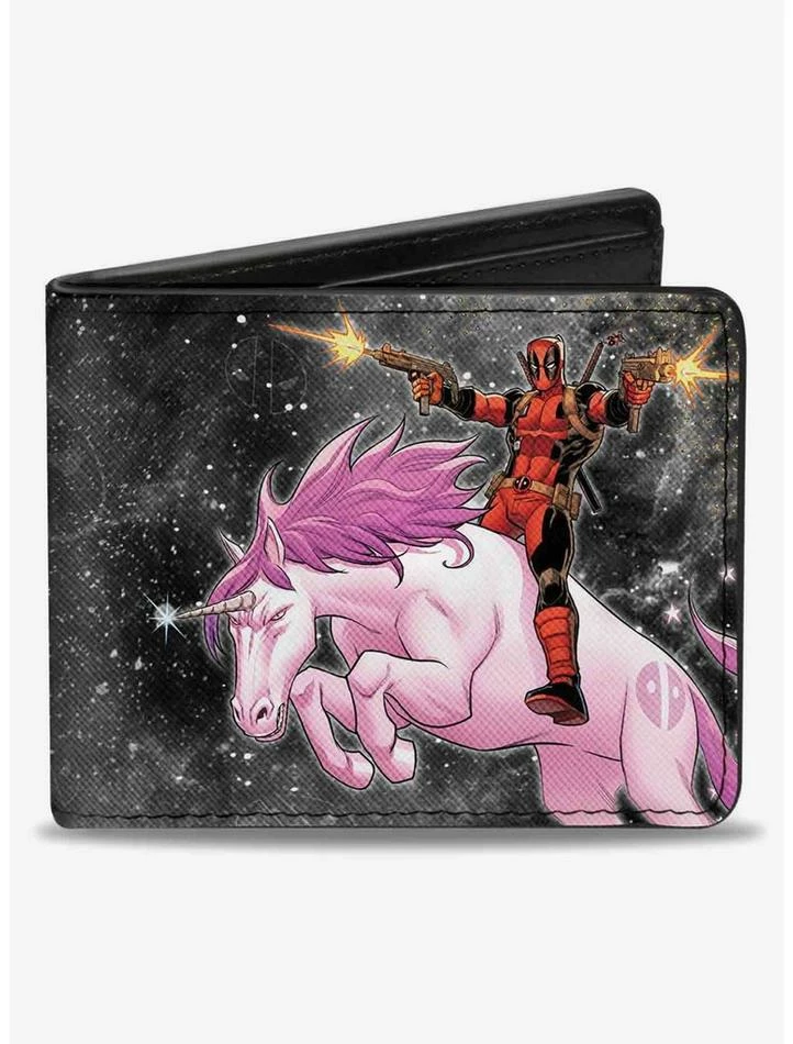 Top 10 ๐ Marvel Deadpool Kills Deadpool Again Riding Unicorn Issue 2 Cover Bifold Wallet โญ 3 Top 10 ๐ Marvel Deadpool Kills Deadpool Again Riding Unicorn Issue 2 Cover Bifold Wallet โญ
