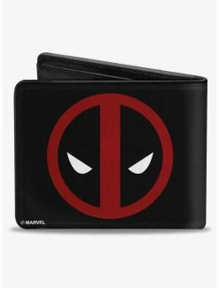 Best Pirce ✔️ Marvel Deadpool Logo Bifold Wallet 🔔 -Bags & Purses Shop Online 20214954 av1