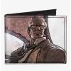Cheapest ⭐ DC Comics James Gordon Close Up Lights Pose Canvas Bifold Wallet 🌟