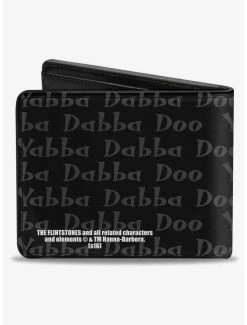 New ⭐ The Flintstones FYabba Dabba Doo Pose Bifold Wallet 👏 -Bags & Purses Shop Online 20214970 av1