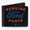 New ⌛ Genuine Ford Parts Star Logo Bifold Wallet 😀