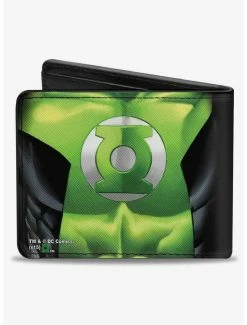 Budget 😀 DC Comics Lantern Chest Logo Bifold Wallet 😀 -Bags & Purses Shop Online 20214998 av1