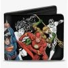 Hot Sale 🔥 DC Comics Justice League New 52 Superhero Action Poses Bifold Wallet ✨