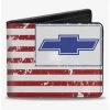 Best reviews of 🎉 Chevrolet Bowtie Americana Flag Weathered Bifold Wallet 😉 -Bags & Purses Shop Online 20215048 hi
