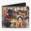 Brand new ❤️ DC Comics Justice Society of America Issue 26 Alex Ross Cover Pose Bifold Wallet ❤️ -Bags & Purses Shop Online 20215049 hi